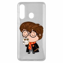 Чехол для Samsung M40 Милый Гарри с совой - PrintSalon