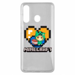 Чохол для Samsung M40 Minecraft Girl - PrintSalon