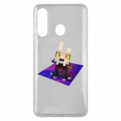 Чехол для Samsung M40 Minecraft King - PrintSalon