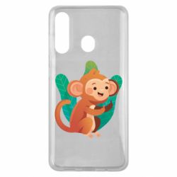 Чохол для Samsung M40 Monkey. Fuck You