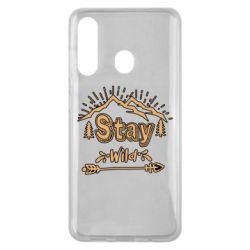 Чехол для Samsung M40 Mountains - Stay Wild - PrintSalon