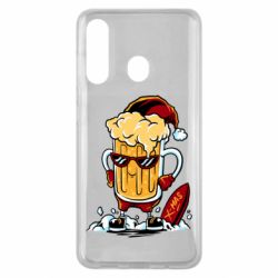 Чехол для Samsung M40 New Year's beer - PrintSalon