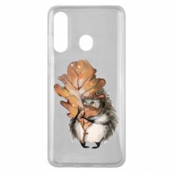 Чехол для Samsung M40 Осенний ежик - PrintSalon