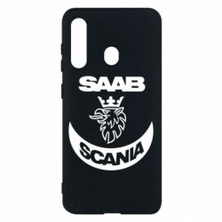 Чехол для Samsung M40 Scania SAAB logo - PrintSalon