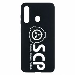 Чохол для Samsung M40 SCP logo text - PrintSalon