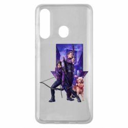 Чехол для Samsung M40 Соколиный глаз и Кейт Бишоп - PrintSalon