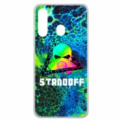 Чехол для Samsung M40 Standoff art skull - PrintSalon