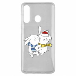 Чохол для Samsung M40 Зайці