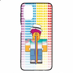 Чехол для Samsung M51 3D Roblox Rainbow - PrintSalon