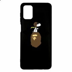 Чехол для Samsung M51 A bathing ape peanuts - PrintSalon
