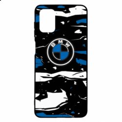 Чехол для Samsung M51 BMW logo and art background - PrintSalon
