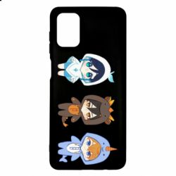 Чехол для Samsung M51 Чжун, Венти и Тортик