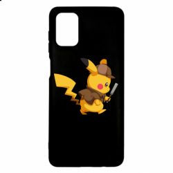 Чехол для Samsung M51 Cute Detective Pikachu - PrintSalon