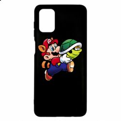 Чехол для Samsung M51 Cute Mario with turtle - PrintSalon