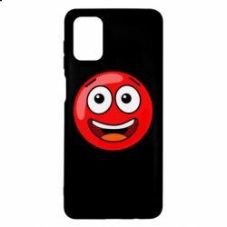 Чехол для Samsung M51 Funny Red Ball - PrintSalon