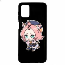 Чехол для Samsung M51 Genshin Impact chibi Diona - PrintSalon