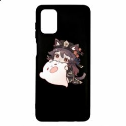 Чехол для Samsung M51 Hu Tao cat - PrintSalon