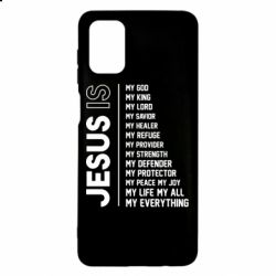 Чехол для Samsung M51 Jesus is - PrintSalon