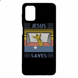 Чехол для Samsung M51 Jesus will save - PrintSalon