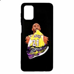 Чехол для Samsung M51 Kobe Bryant and sneakers - PrintSalon
