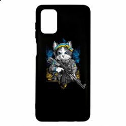 Чехол для Samsung M51 Кот военный - PrintSalon