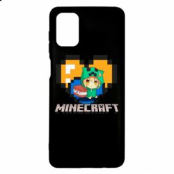 Чохол для Samsung M51 Minecraft Girl - PrintSalon