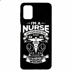 Чехол для Samsung M51 Nurse I'm Never Wrong - PrintSalon