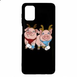Чехол для Samsung M51 Pigs - PrintSalon