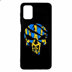 Чохол для Samsung M51 Punisher Coat of arms of Ukraine - PrintSalon
