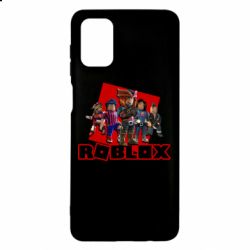 Чехол для Samsung M51 Roblox Team Of Heroes - PrintSalon