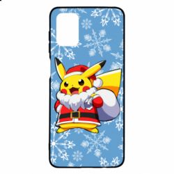 Чохол для Samsung M51 Santa Claus Pikachu - PrintSalon