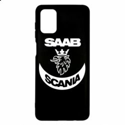 Чехол для Samsung M51 Scania SAAB logo - PrintSalon