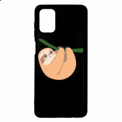 Чехол для Samsung M51 Sloth on a branch - PrintSalon