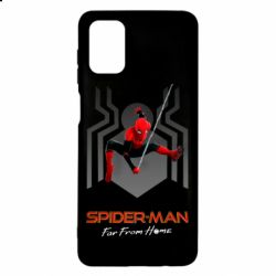 Чехол для Samsung M51 Spiderman No Way Home web - PrintSalon