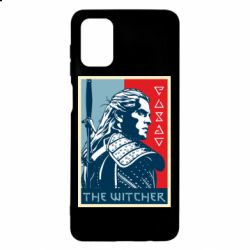 Чехол для Samsung M51 The witcher poster - PrintSalon