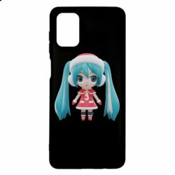 Чехол для Samsung M51 Winter Hatsune Miku