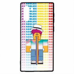 Чехол для Samsung Note 10 3D Roblox Rainbow - PrintSalon