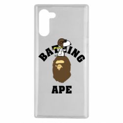 Чехол для Samsung Note 10 A bathing ape peanuts - PrintSalon