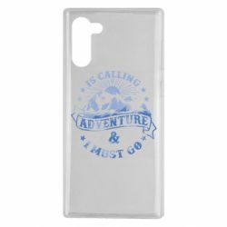 Чехол для Samsung Note 10 Adventure is calling - PrintSalon