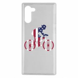 Чохол для Samsung Note 10 American cyclist