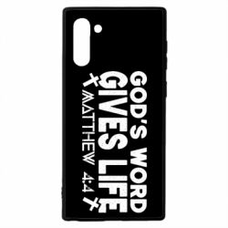 Чехол для Samsung Note 10 Cod's word gives like - PrintSalon