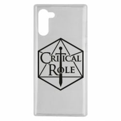 Чехол для Samsung Note 10 Critical Role - PrintSalon