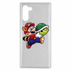 Чехол для Samsung Note 10 Cute Mario with turtle - PrintSalon