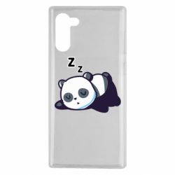 Чехол для Samsung Note 10 Cute panda sleeping