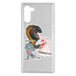 Чехол для Samsung Note 10 Динозавры. Мир Юрского периода - PrintSalon