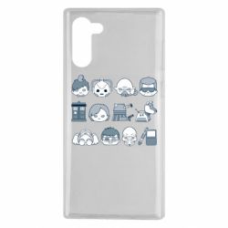 Чехол для Samsung Note 10 Doctor who icons - PrintSalon