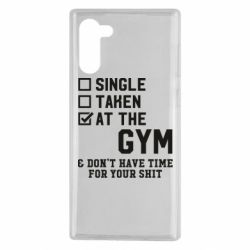 Чохол для Samsung Note 10 DON'T HAVE TIME FOR YOUR SHIT