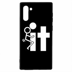 Чехол для Samsung Note 10 F*ck with IT - PrintSalon