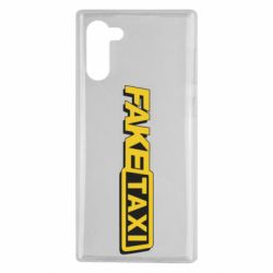 Чехол для Samsung Note 10 Fake taxi logo 2 - PrintSalon