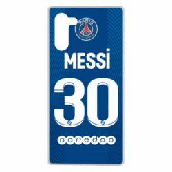 Чехол для Samsung Note 10 Форма Месси ПСЖ